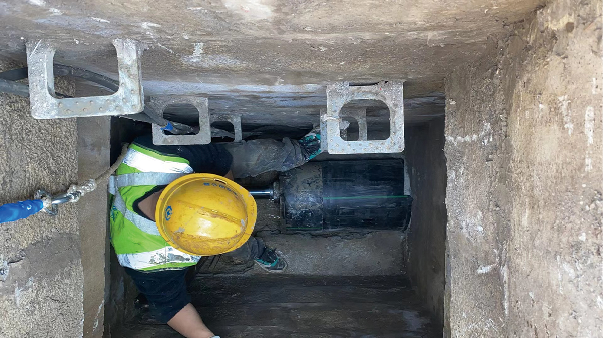 夏河HDPE短管内衬法